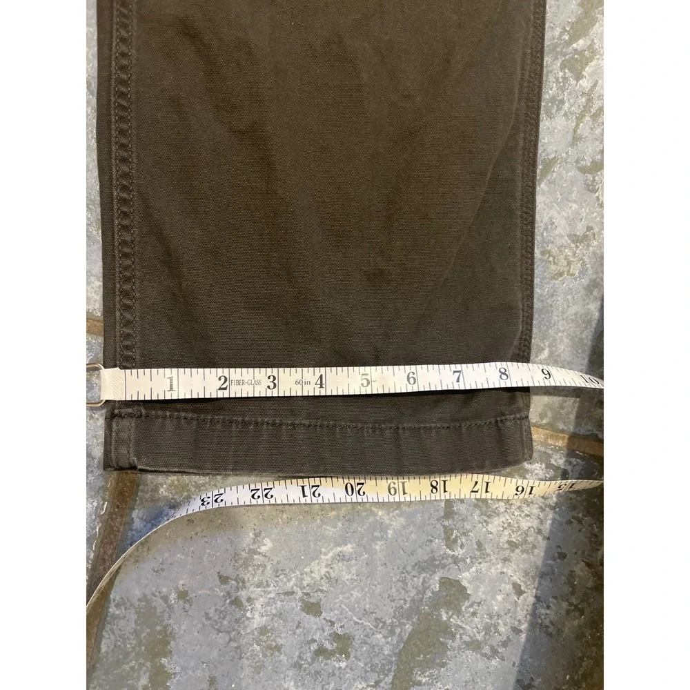 Carhartt Mens BN2291-M Rugged Flex Relaxed Fit‎ Canvas Work Pants Grey 40x28